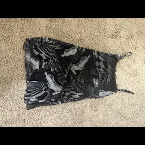 Urban outfitters mesh dress with slip